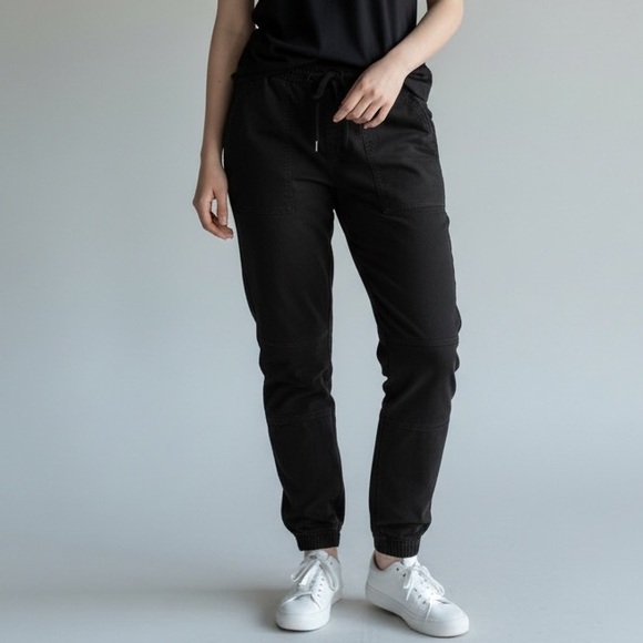 twik Pants - twik Classic Black Joggers Style Pants